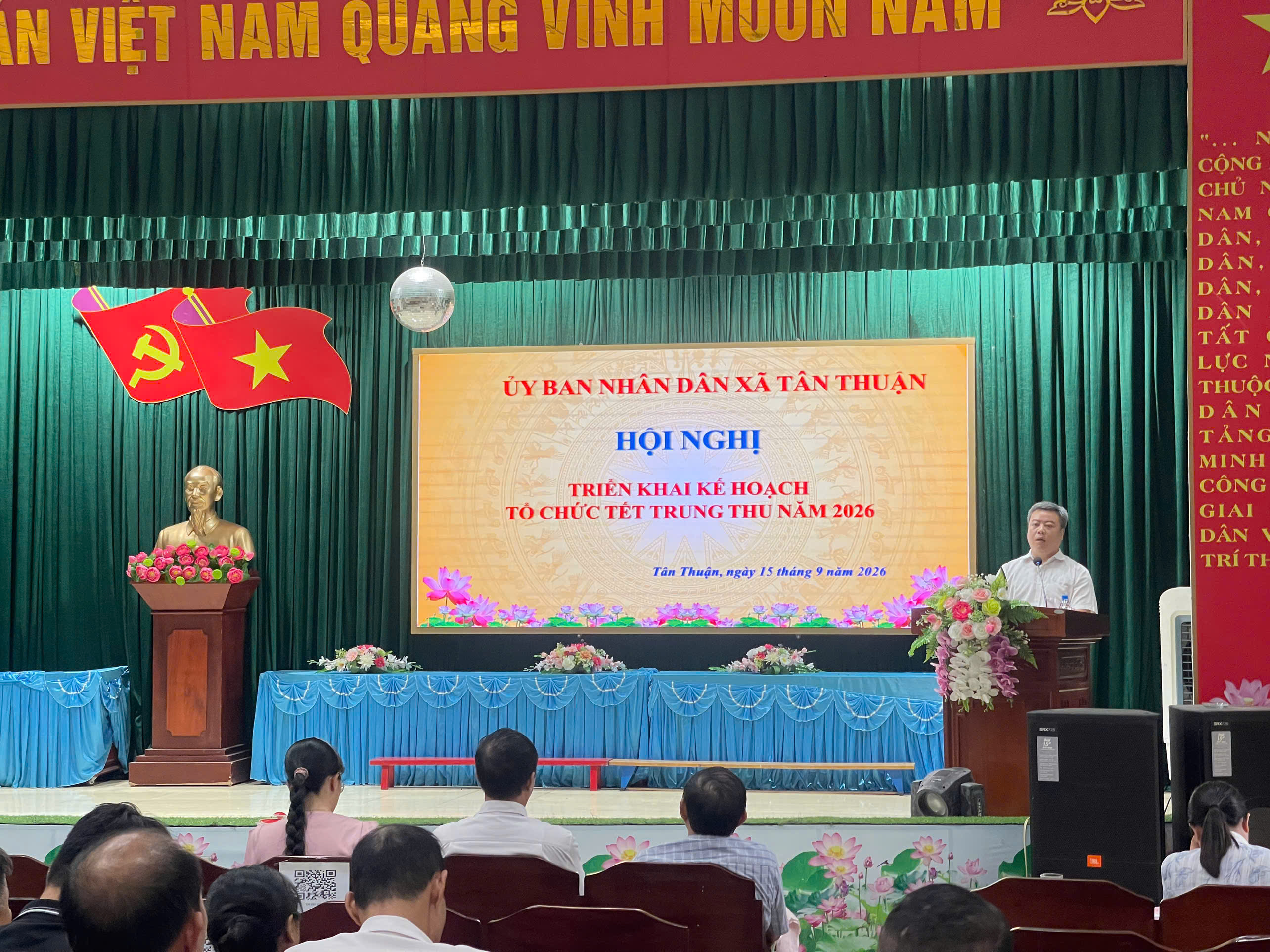 Xã Tân Thuận tổ chức cắm trại tập trung, vui tết trung thu