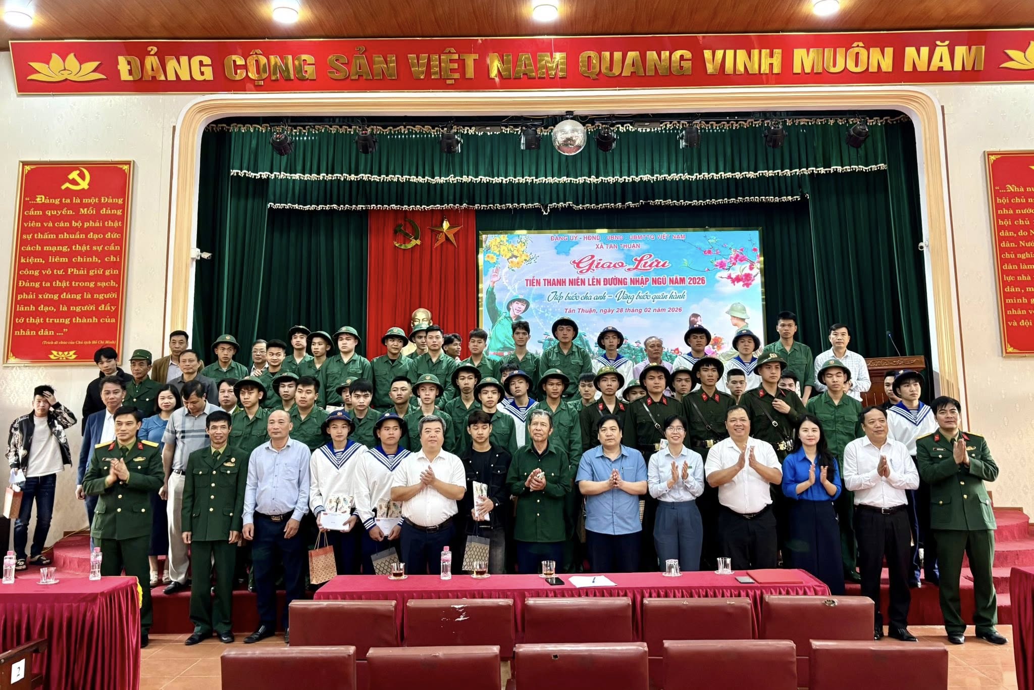 Thanh niên xã Tân Thuận phát huy, tiếp nối truyền thống quê hương cách mạng