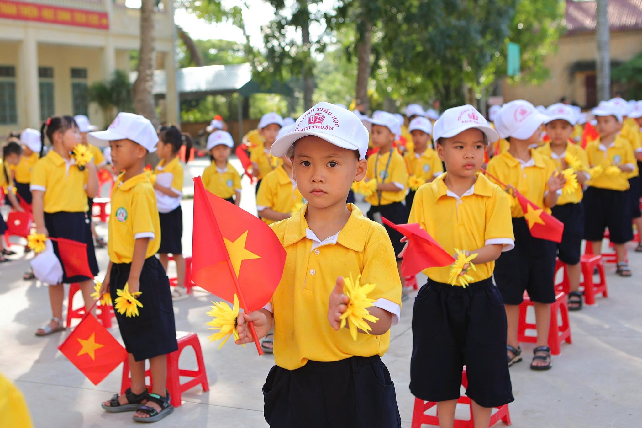 Xã Tân Thuận tưng bừng khai giảng năm học mới 2025-2026
