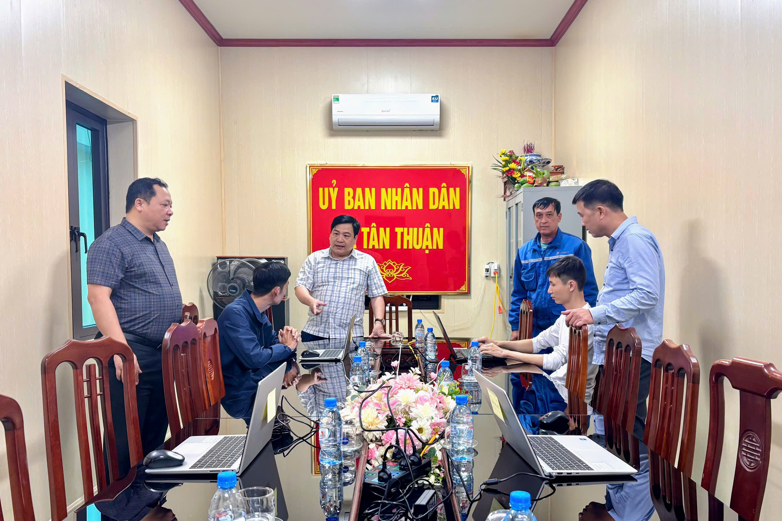 Xã Tân Thuận sẵn sàng hạ tầng kỹ thuật và nhân lực phục vụ công tác báo cáo số liệu bầu cử