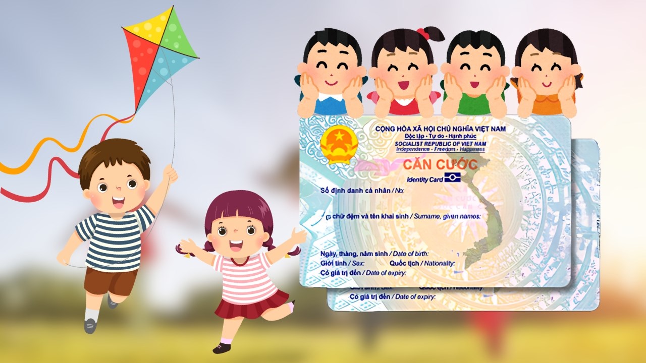 Công an xã Tân Thuận mở đợt cao điểm thu nhận định danh điện tử cho trẻ em từ 6 đến 14 tuổi