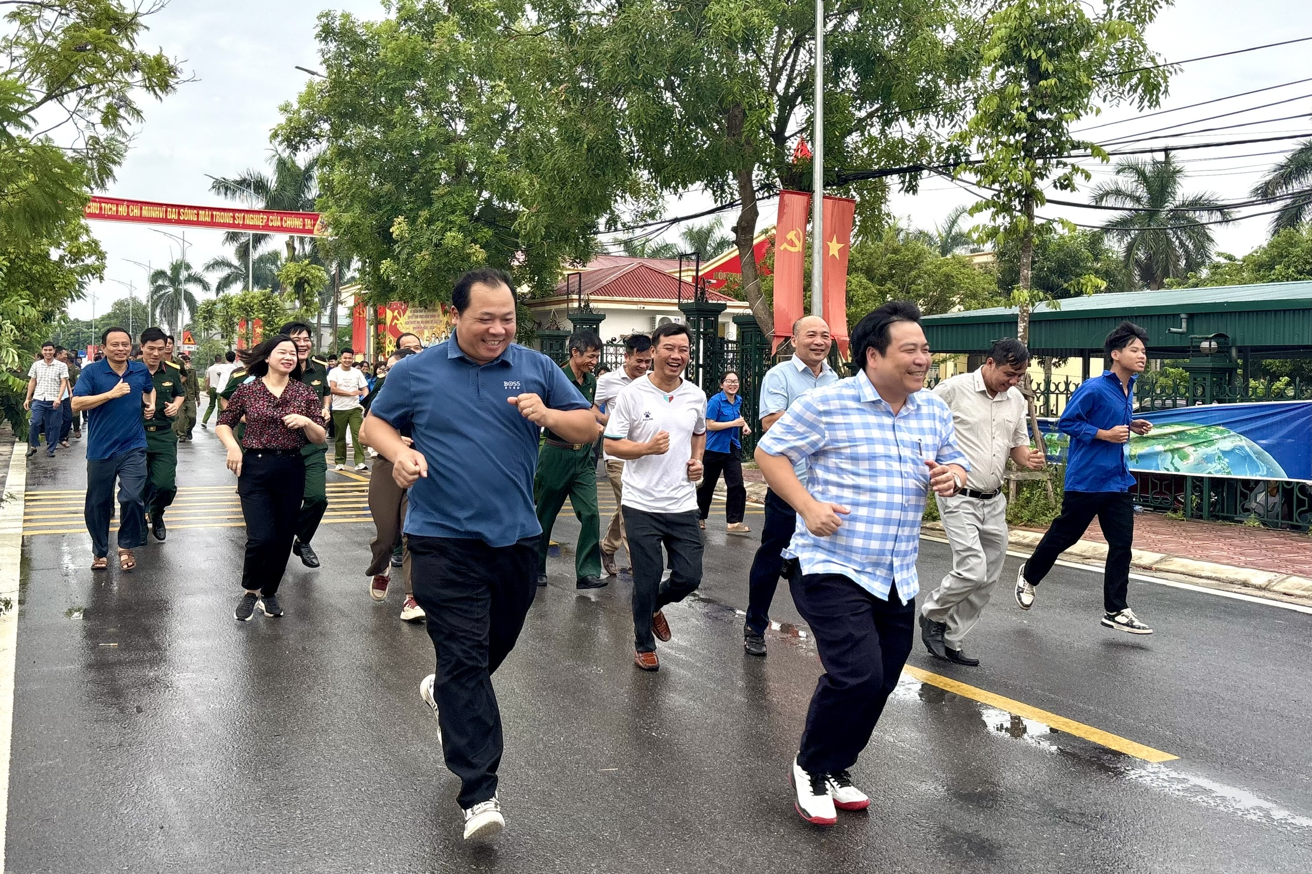   Xã Tân Thuận tham gia lễ mít tinh toàn quốc hưởng ứng tháng hành động phòng, chống ma túy năm 2026