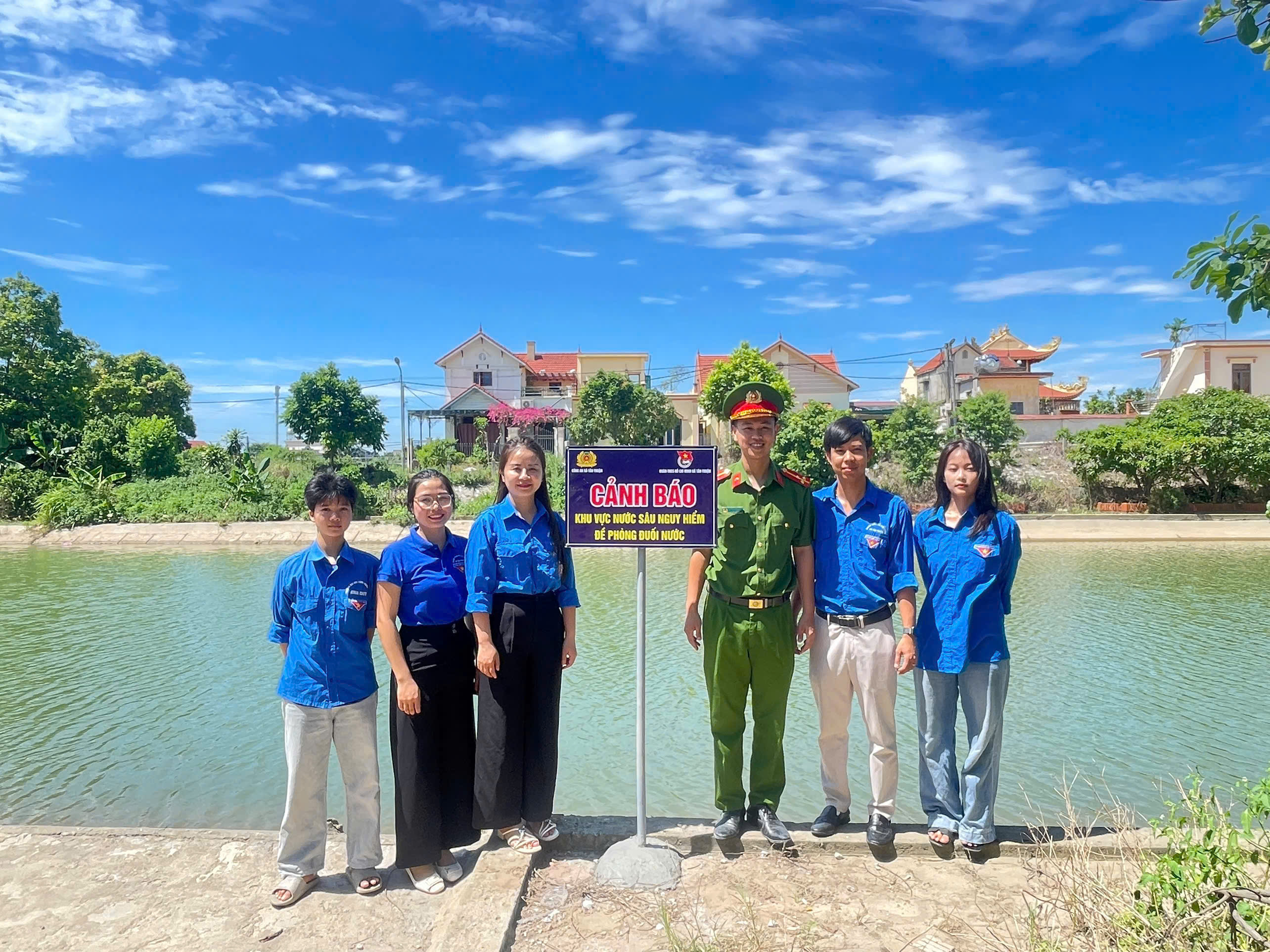   Tuổi trẻ Tân Thuận chung tay phòng, chống tai nạn đuối nước