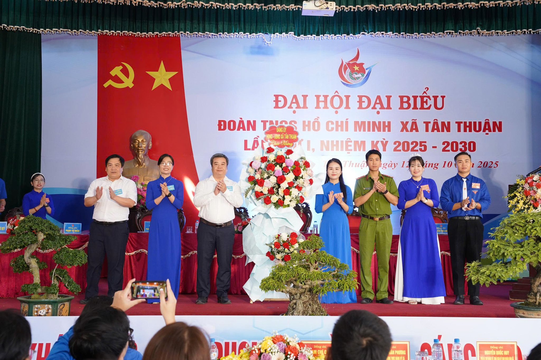 Đại hội đại biểu Đoàn thanh niên xã Tân Thuận lần thứ nhất, nhiệm kỳ 2025-2030