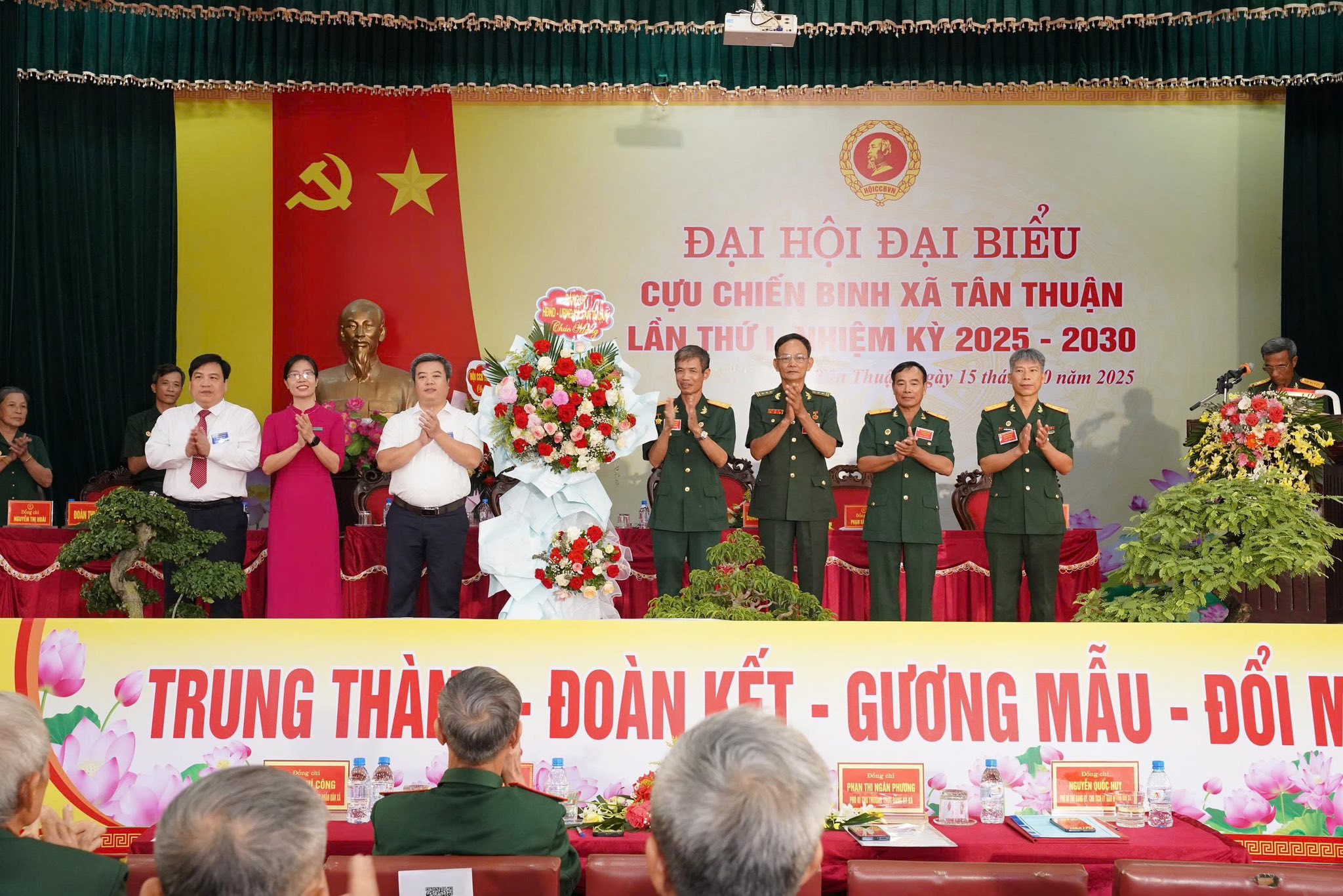 Đại hội Hội Cựu chiến binh xã Tân Thuận lần thứ nhất nhiệm kỳ 2025-2030