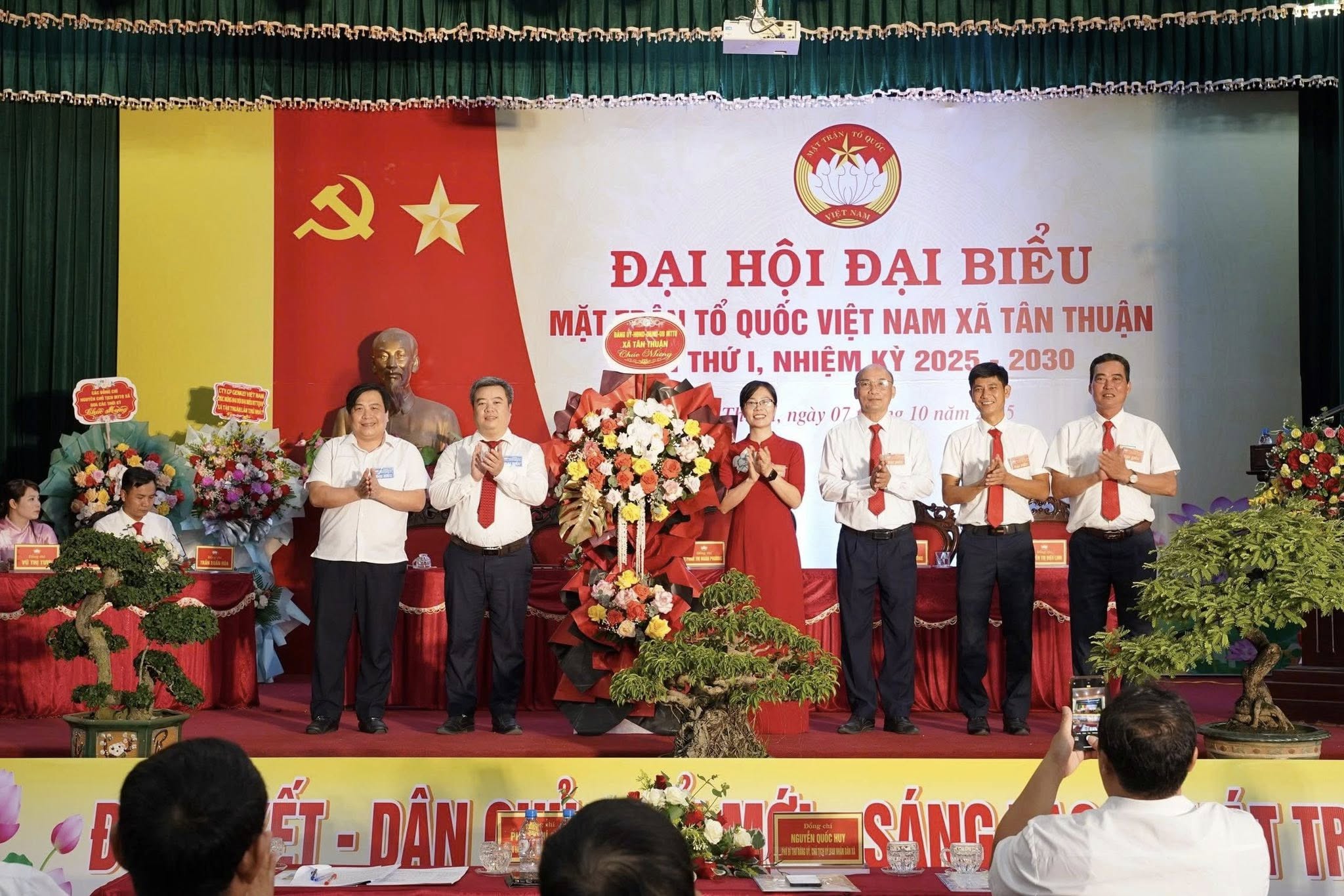 Đại hội đại biểu Mặt trận Tổ quốc Việt Nam xã Tân Thuận lần thứ nhất, nhiệm kỳ 2025 - 2030