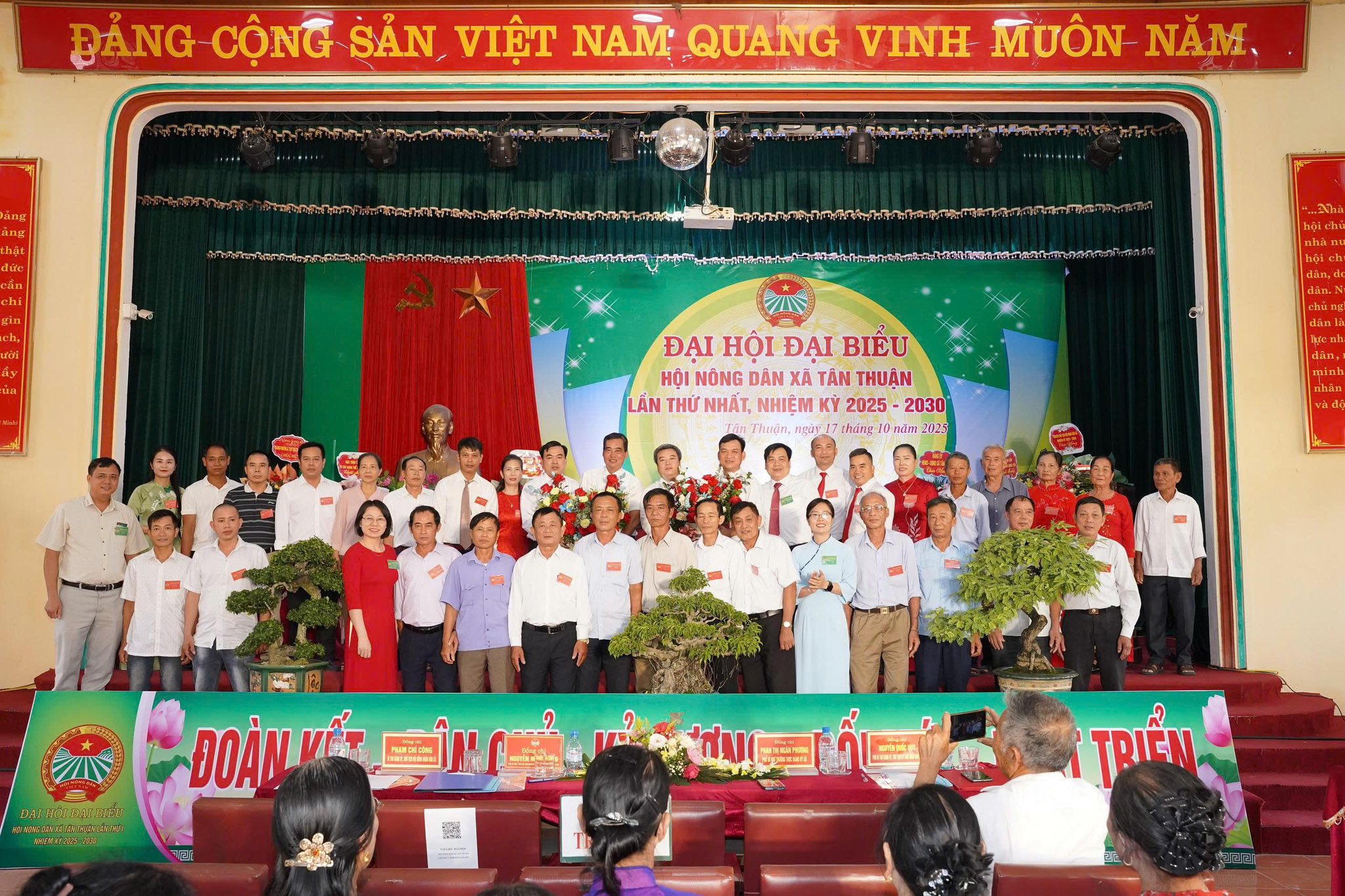 Đại hội đại biểu Hội Nông dân xã Tân Thuận lần thứ nhất, nhiệm kỳ 2025-2030